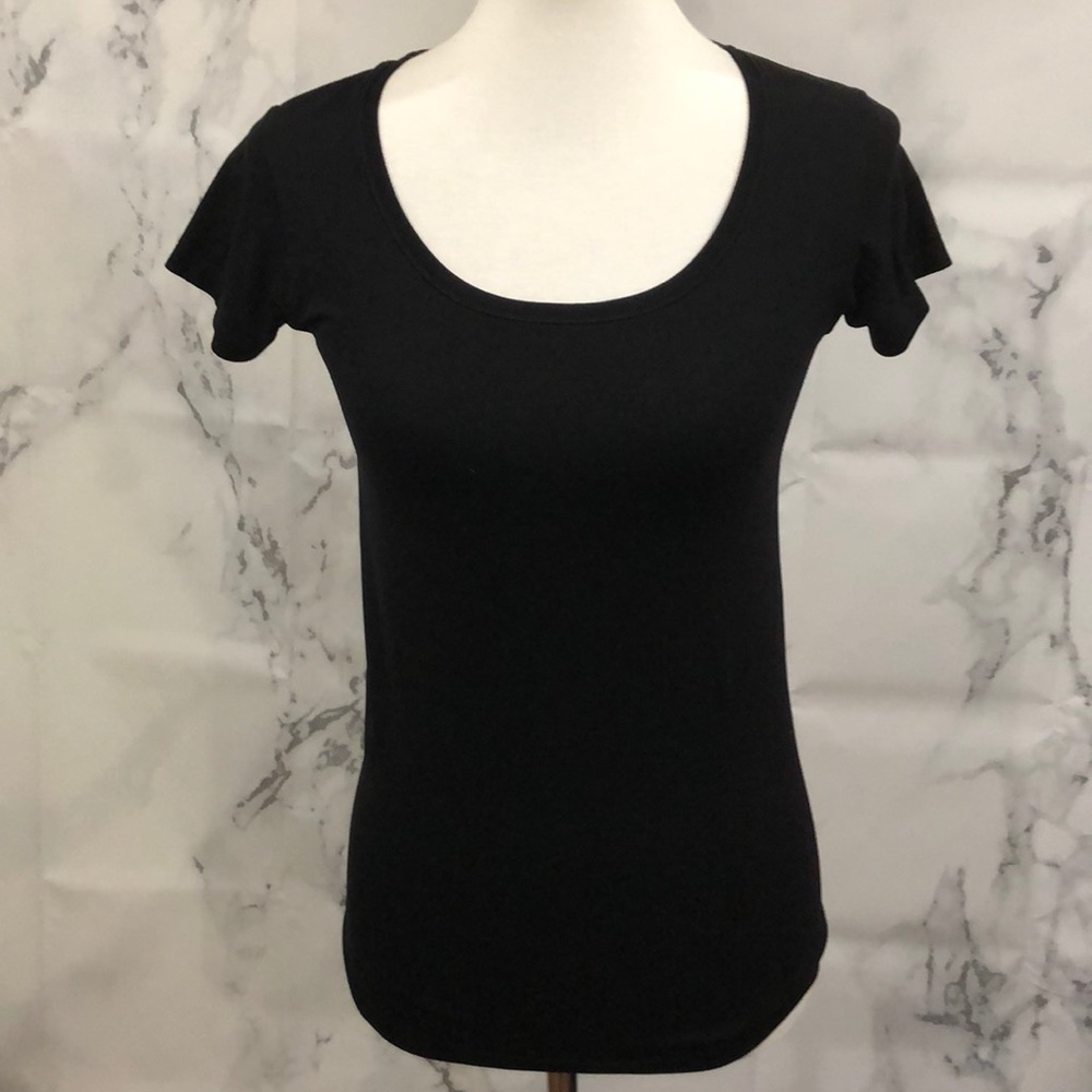 Black House White Market Fitted short Sleeve Tee